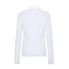 W Center Line Competition Polo LS TECH white S