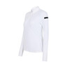 W Center Line Competition Polo LS TECH white S