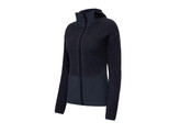 W Technical knit jacket navy XS