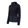 W Technical knit jacket navy S