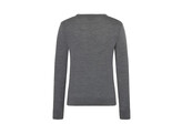 MAN extra fine merino V-Neck grey L