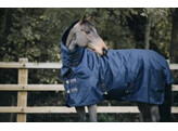 Turnout rug all weather waterproof pro navy 125-5 9 300 gram