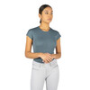 Luana seamless t-shirt steel grey M/L