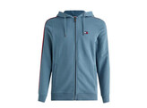 Zip-thru hoody men petrol S