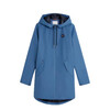 Waterproof Long Perf Rain Jacket Blue coast S