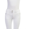 Chloe script breeches women white 36