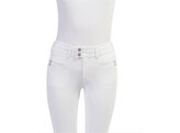 Chloe script breeches women white 36