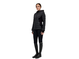 CT R-evo Hooded Nylon Puffer with Knit Back Woman