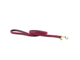 Plaited Nylon dog lead bordeaux size S 120cm