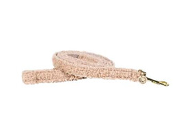 Dog lead Teddy Fleece beige S 120cm