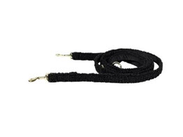 Dog lead Teddy Fleece black S 2m