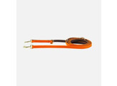 Plaited Nylon dog lead orange size S 2m