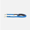 Plaited Nylon dog lead light blue size S 2m