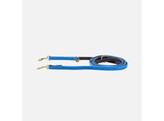 Plaited Nylon dog lead light blue size S 2m