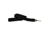 Dog lead Teddy Fleece black L 120cm