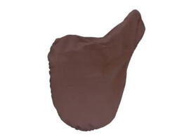 Saddle cover dressage brown