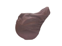 Saddle cover show jumping brown