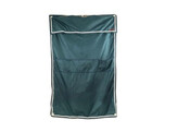 Stable curtain with pockets dark green