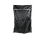 Stable curtain with pockets black