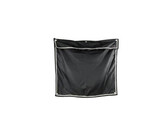 Stable curtain waterproof short black