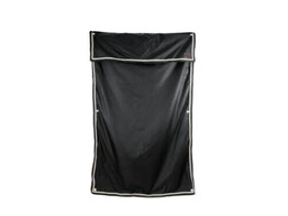 Stable curtain classic black