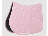 Saddle Pad onion quilt rubber logo jumping light rose