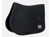 Saddle Pad fishbone competiton with 2 numbers jumping black