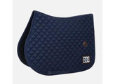 Saddle Pad diamond competiton with 2 numbers jumping navy