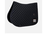 Saddle Pad diamond competiton with 2 numbers jumping black