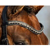 Browband Rocks2 Gold Rose Gold Onyx Swaro P.Black Full