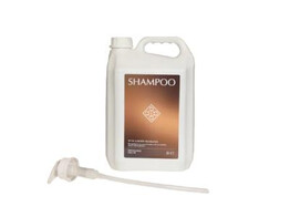 Pump for almond shampoo 5l