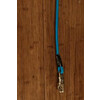 Horse box lead   Cross ties silicone royal blue 90cm