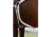 Sheepskin anatomic stud girth black 115 cm