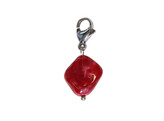 Lucky charm stone Red L