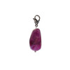 Lucky charm stone Purple M