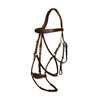 Hybrid bridle DY coll   Cob/brown