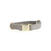 Dog Collar wool beige  XS 25-38cm