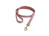 Dog lead wool light-pink 120cm