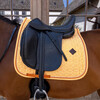Saddle Pad Velvet Flags Printing DR Orange