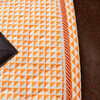 Saddle Pad Velvet Flags Printing DR Orange