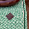 Saddle Pad Velvet Chess Printing DR Green cob