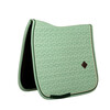 Saddle Pad Velvet Chess Printing DR Green cob