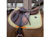 Saddle Pad Velvet Cubes Printing SJ Colorful