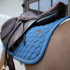 Saddle Pad melange navy jumping