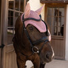 Fly veil Wellington soundless velvet mini pearls old rose