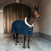 Fleece show rug  heavy  navy 130-6 0