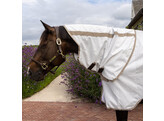 Sweet itch Fly   Summer sheet comfort white/beige 140-6 3