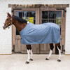 Fleece rug heavy melange dusty blue 145-6 6