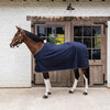 Fleece rug heavy melange navy 125-5 9