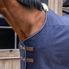 Fleece rug heavy melange navy 130-6 0
